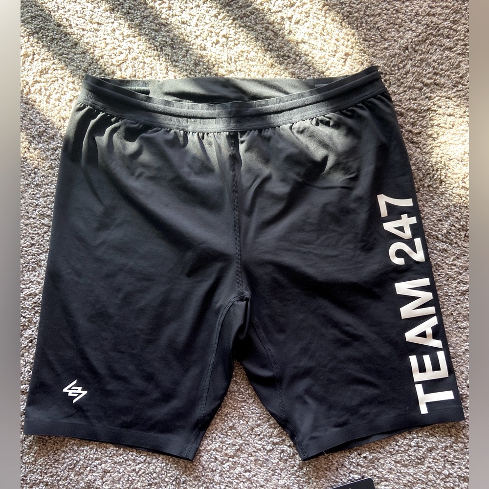Represent Team 247 Black half tights